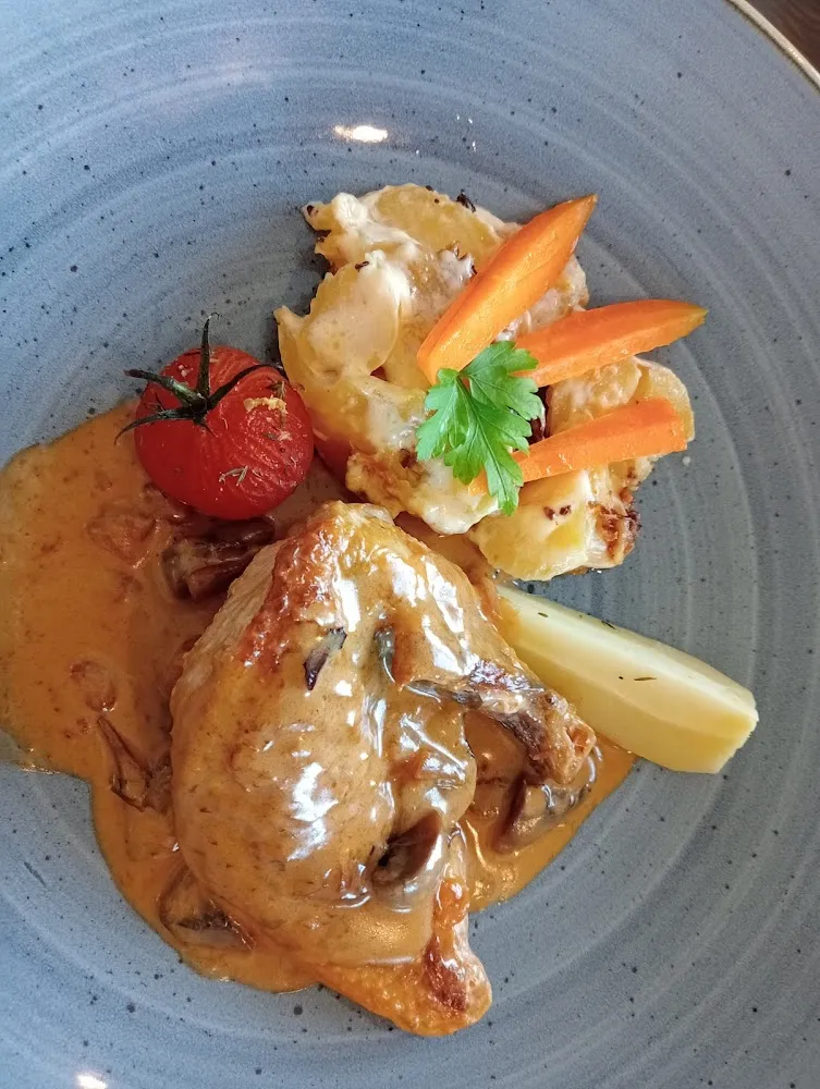 Suprême de Pintade Crème Aux Gris de Forêt